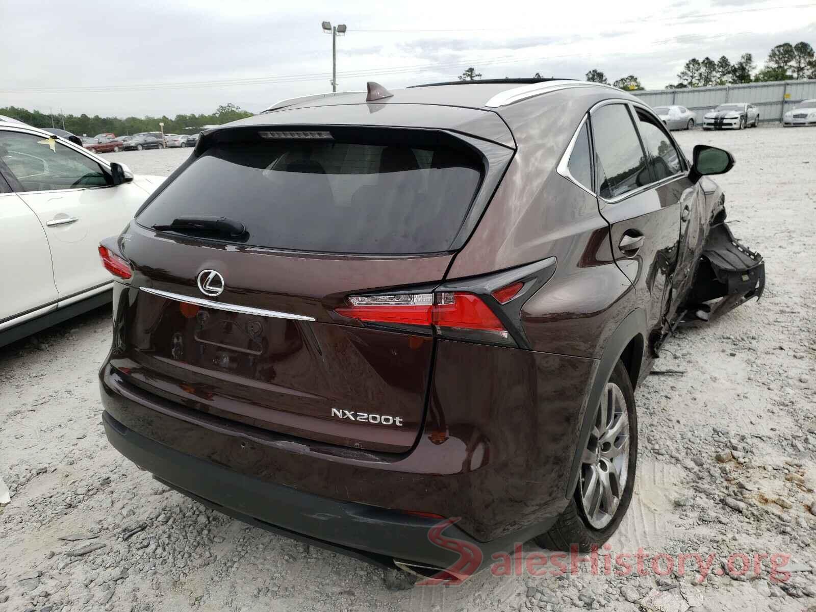 JTJYARBZ0G2035469 2016 LEXUS NX