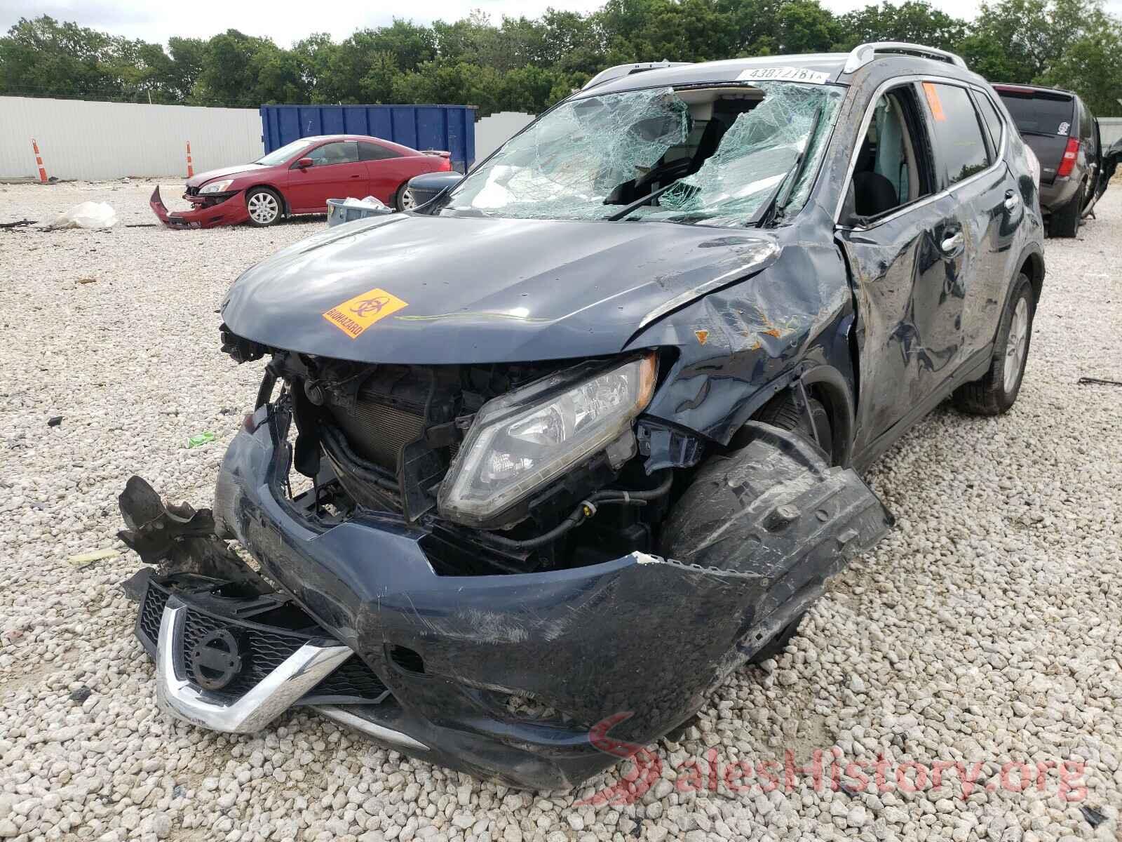 KNMAT2MT0GP599009 2016 NISSAN ROGUE