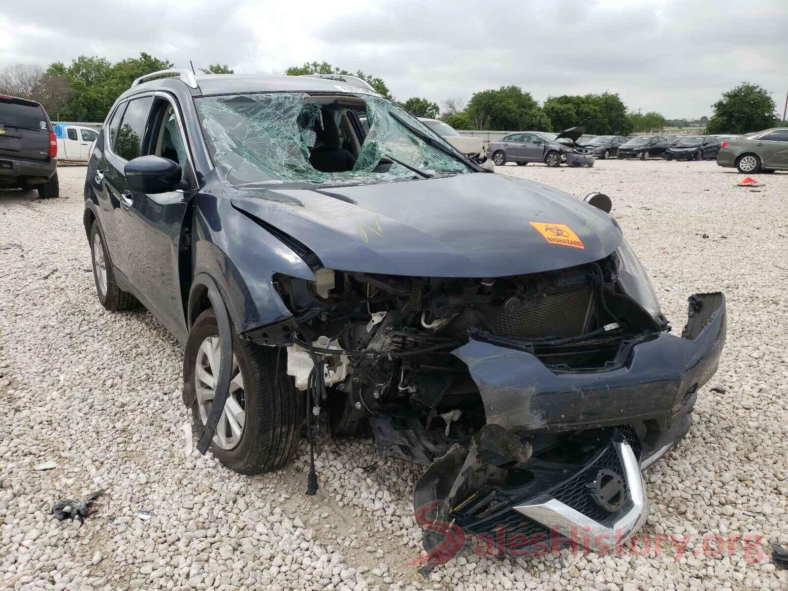 KNMAT2MT0GP599009 2016 NISSAN ROGUE