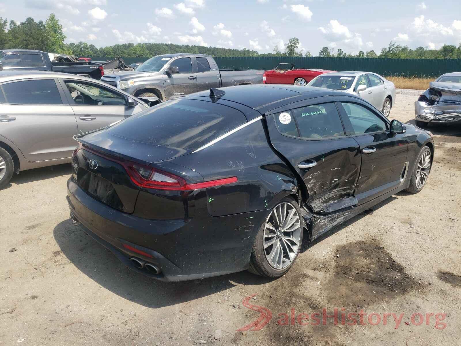 KNAE25LA4J6022130 2018 KIA STINGER