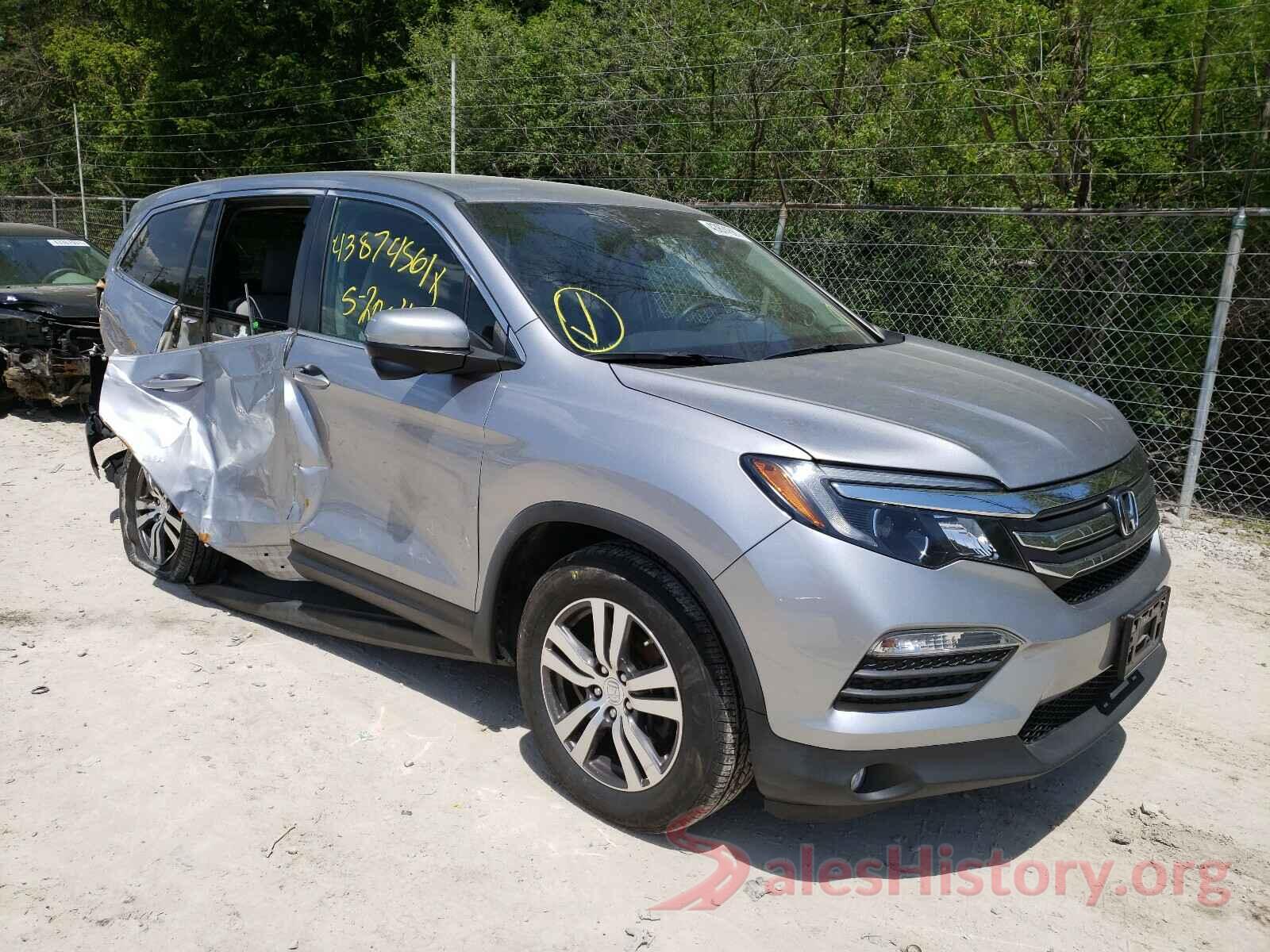 5FNYF5H37GB012073 2016 HONDA PILOT