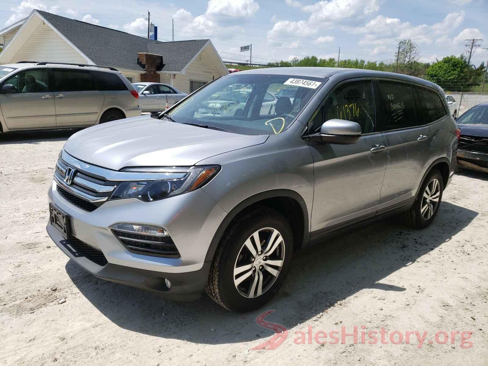 5FNYF5H37GB012073 2016 HONDA PILOT