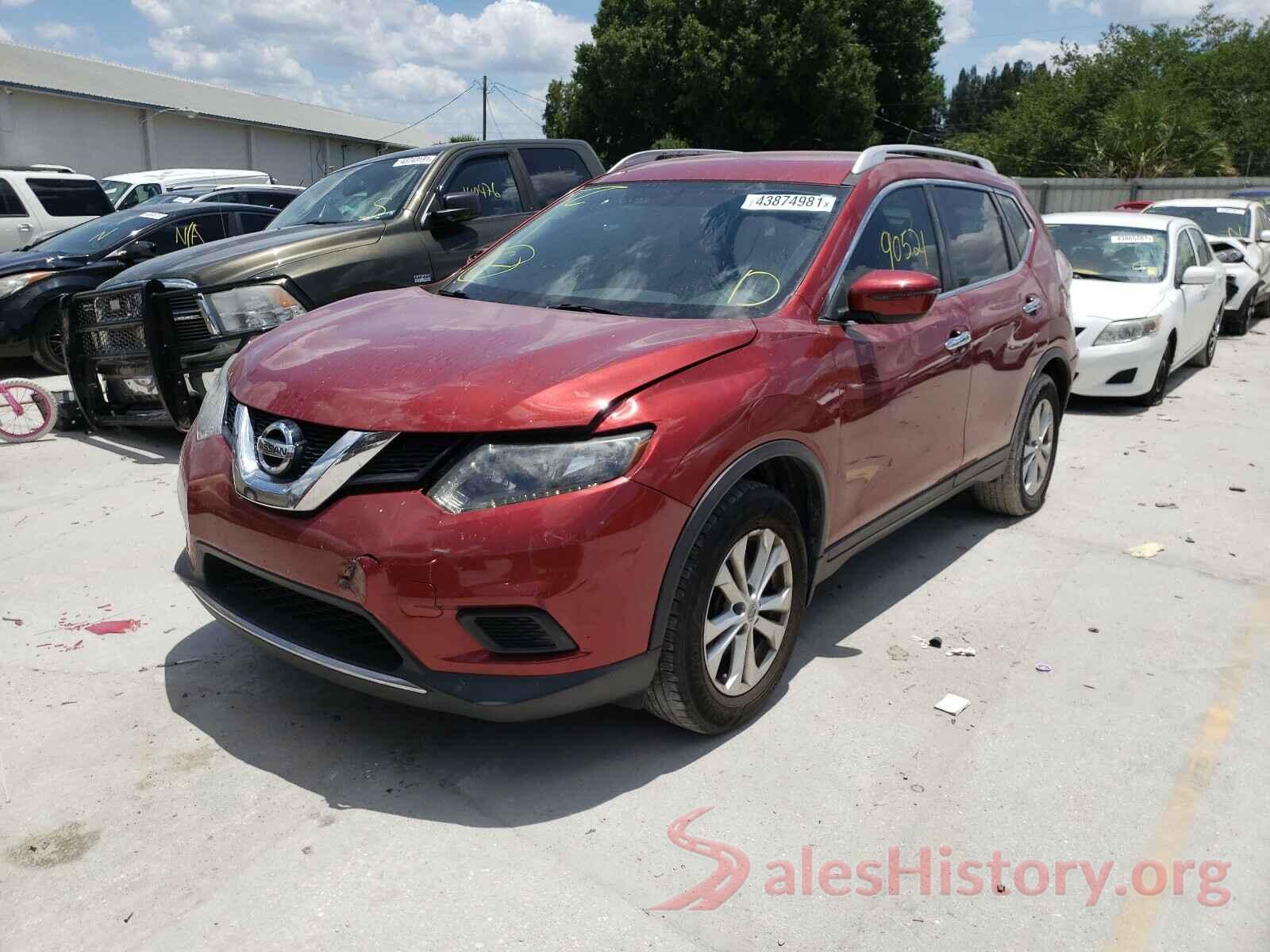 5N1AT2MN4GC923423 2016 NISSAN ROGUE