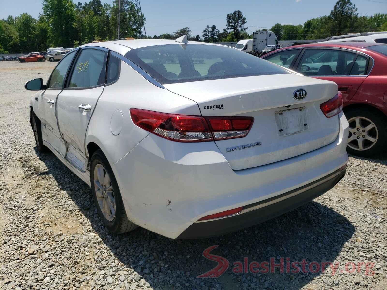 KNAGT4L35G5086631 2016 KIA OPTIMA