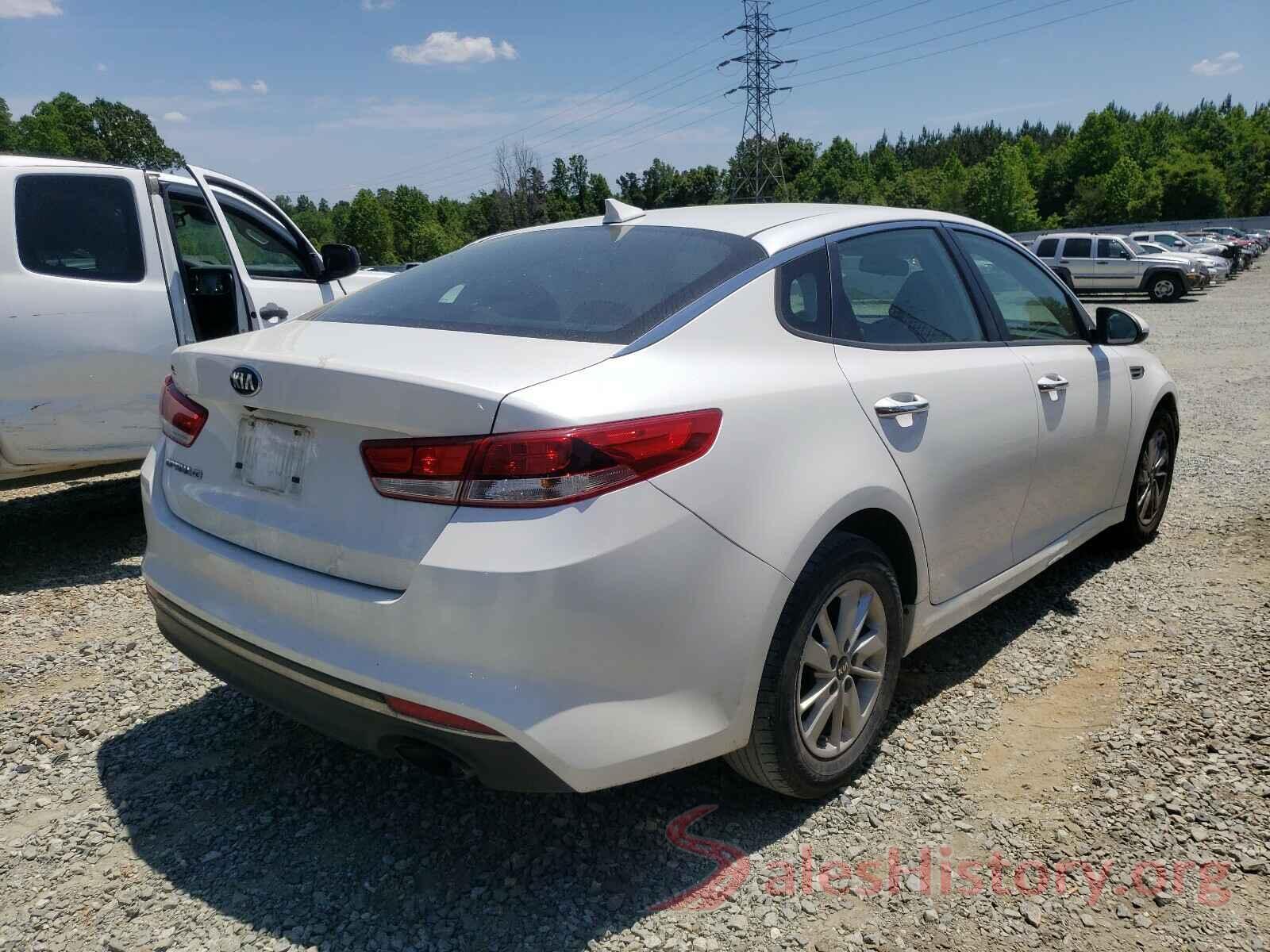 KNAGT4L35G5086631 2016 KIA OPTIMA