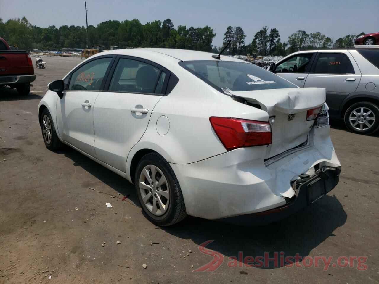 KNADM4A35G6546318 2016 KIA RIO