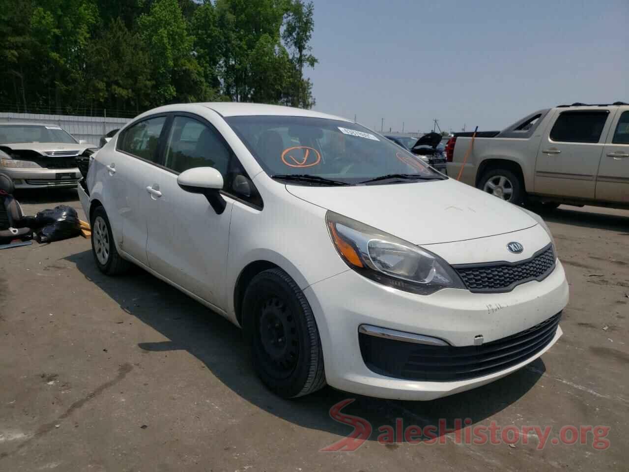 KNADM4A35G6546318 2016 KIA RIO