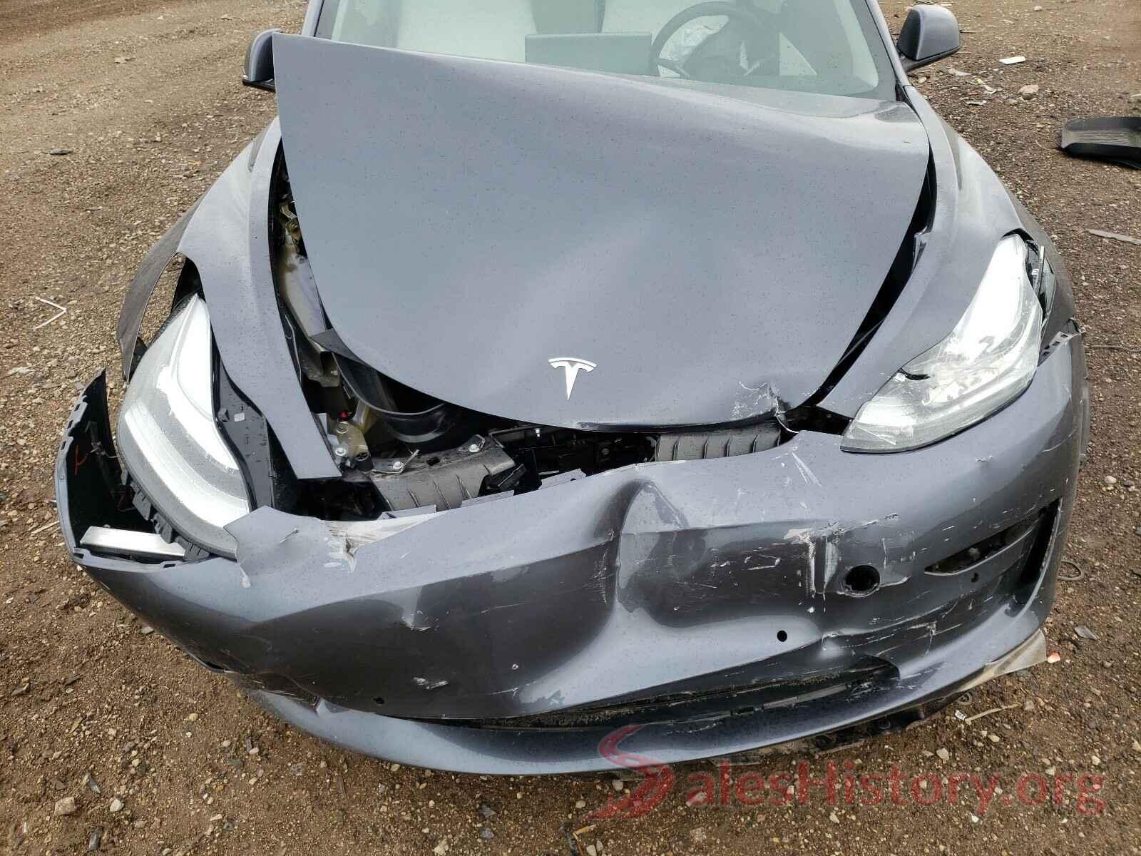 5YJ3E1EB6KF421336 2019 TESLA MODEL 3