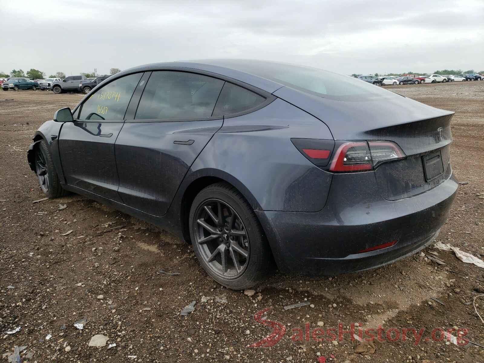 5YJ3E1EB6KF421336 2019 TESLA MODEL 3