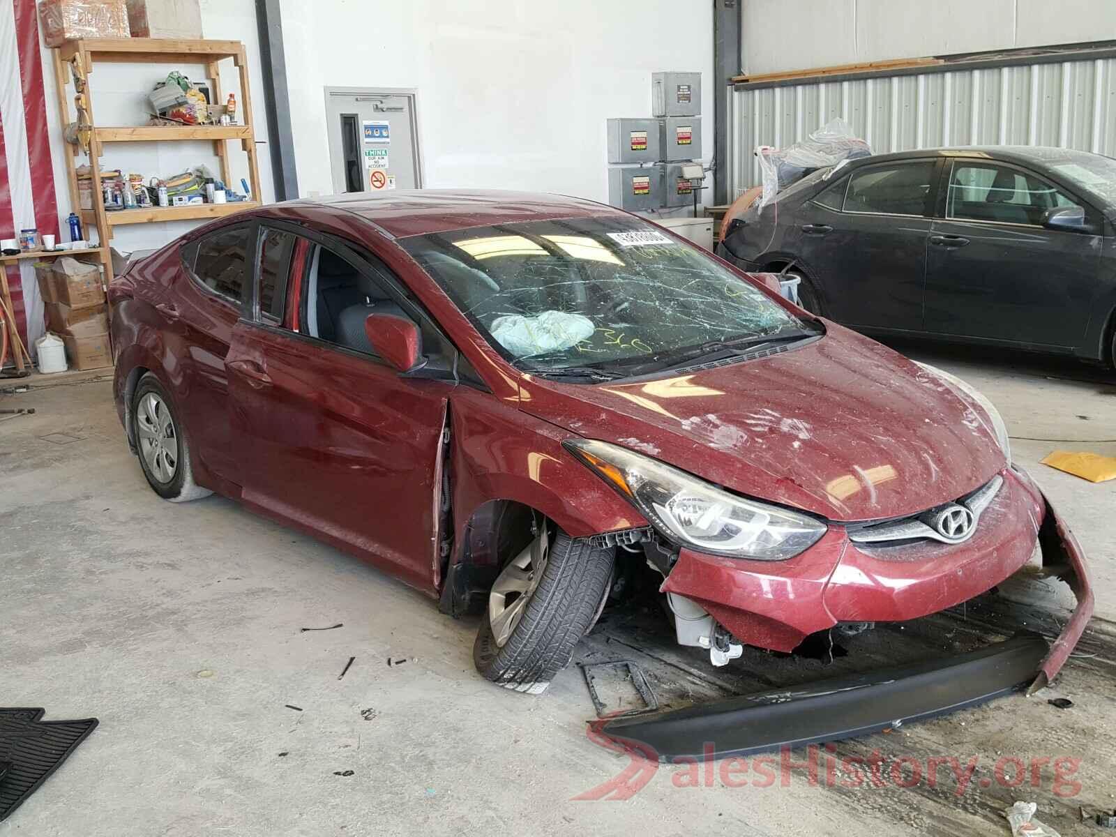 5NPDH4AE7GH668628 2016 HYUNDAI ELANTRA