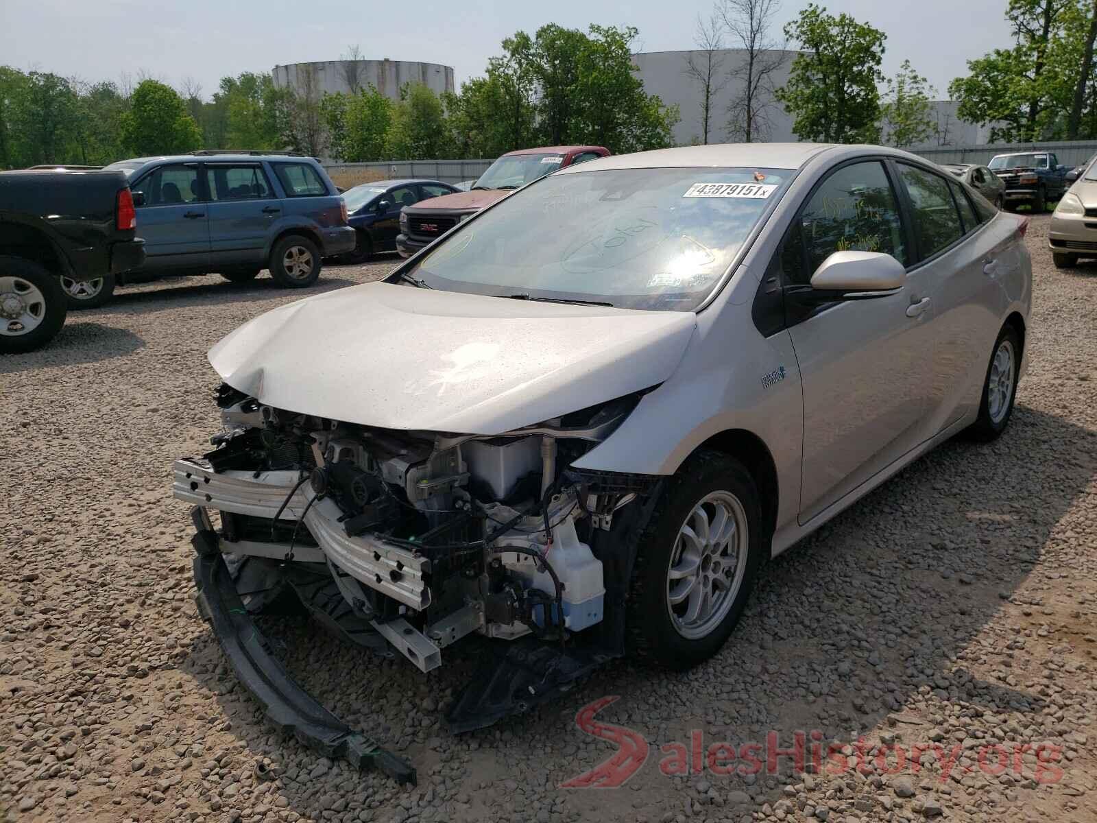 JTDKAMFP8M3171486 2021 TOYOTA PRIUS