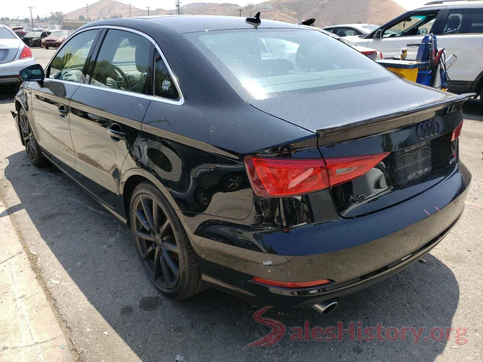 WAUE8GFF5G1012276 2016 AUDI A3