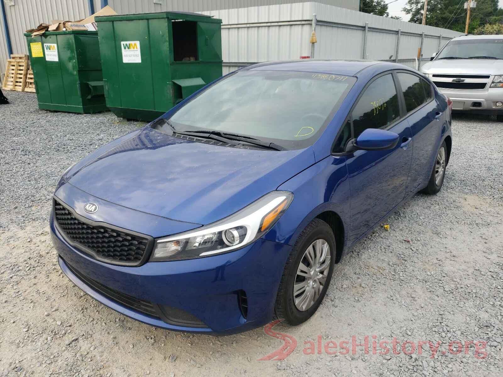 3KPFK4A75JE242881 2018 KIA FORTE