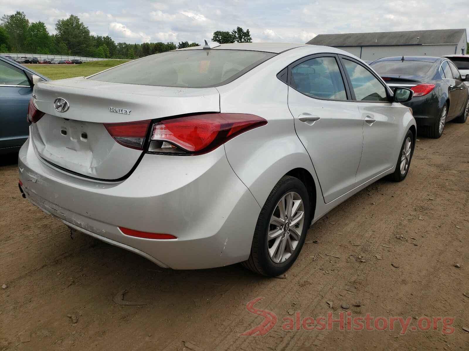 5NPDH4AE6GH765920 2016 HYUNDAI ELANTRA