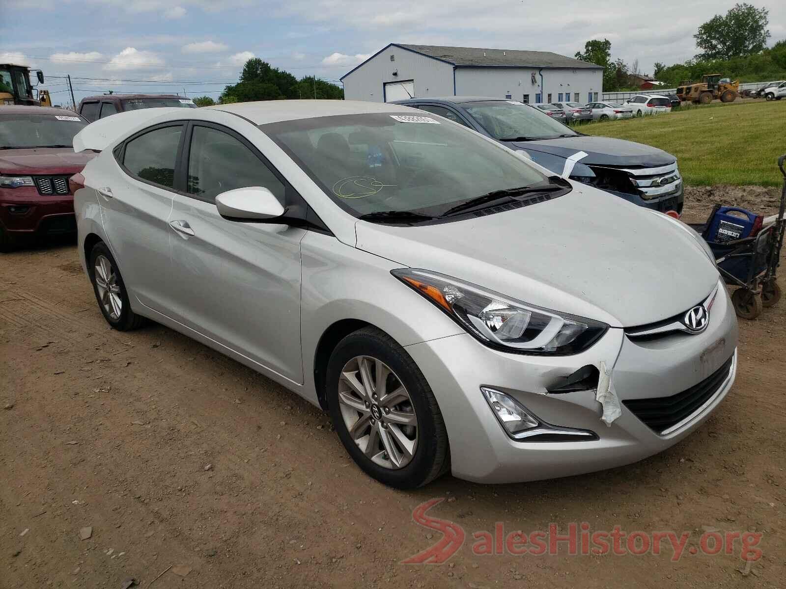 5NPDH4AE6GH765920 2016 HYUNDAI ELANTRA