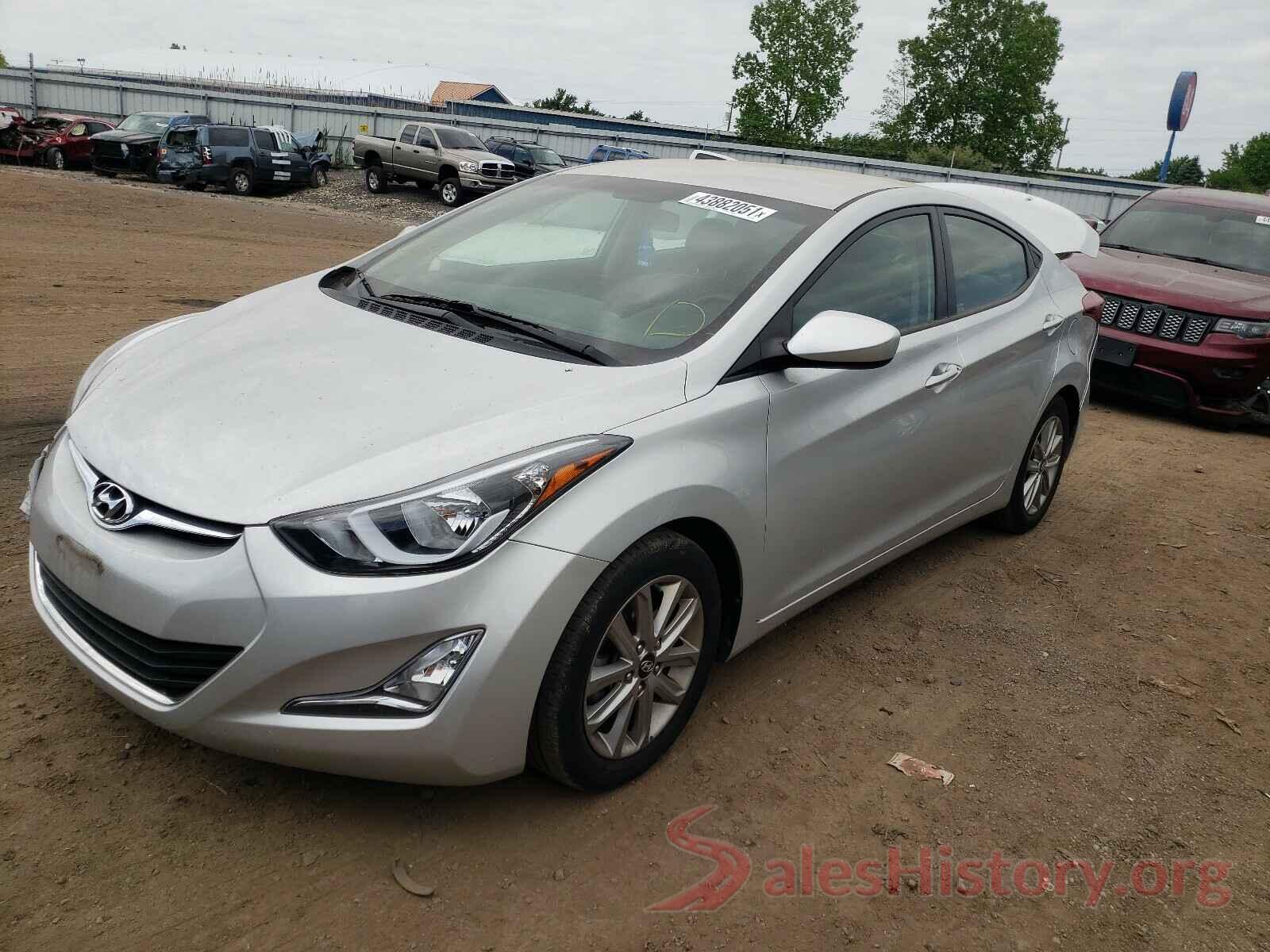 5NPDH4AE6GH765920 2016 HYUNDAI ELANTRA