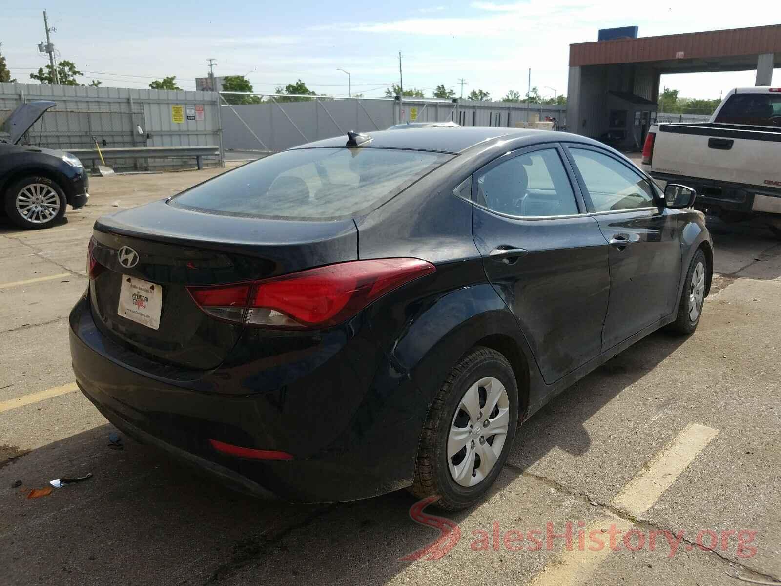 5NPDH4AEXGH773681 2016 HYUNDAI ELANTRA