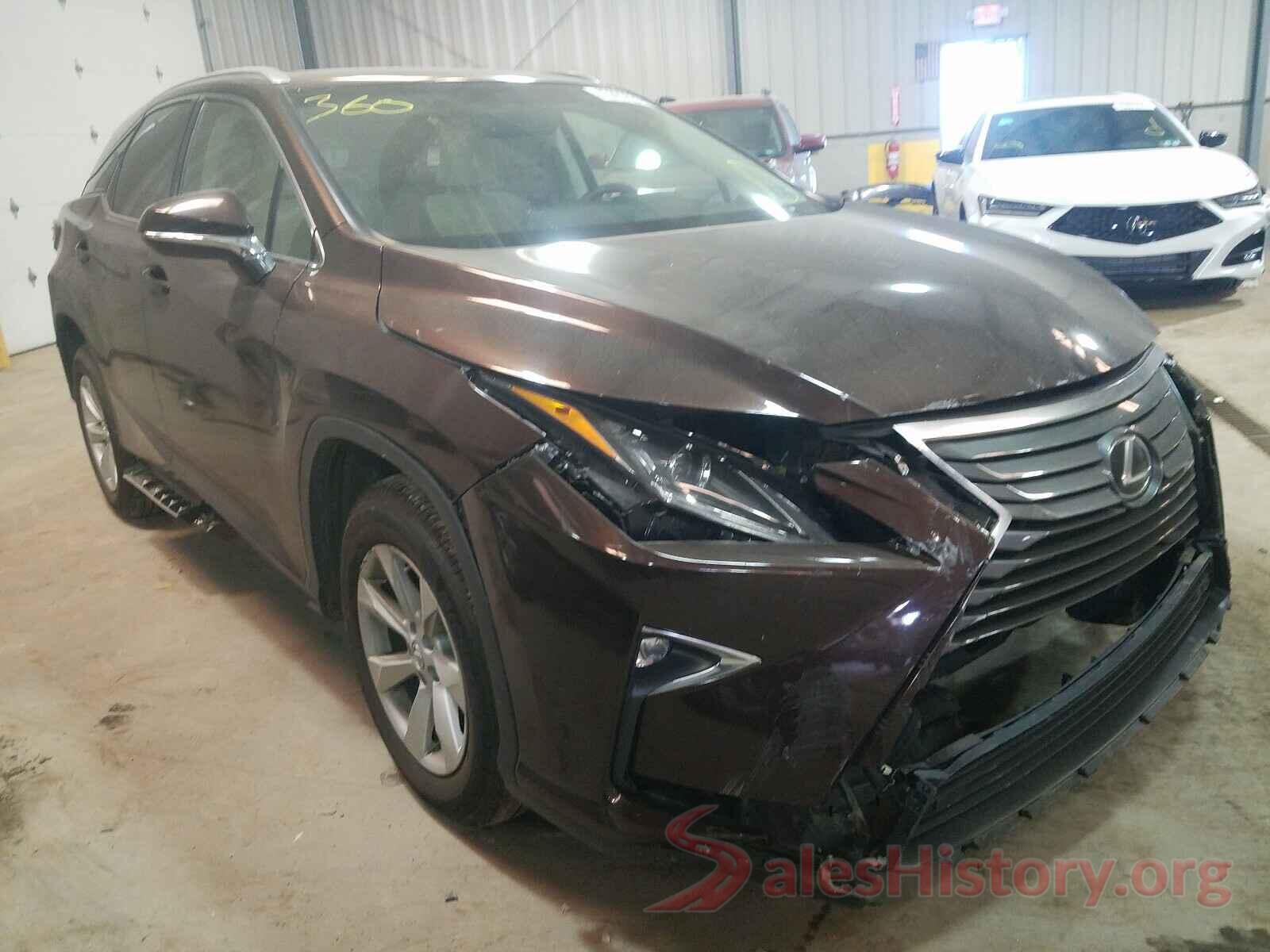 2T2BZMCA9GC017336 2016 LEXUS RX350