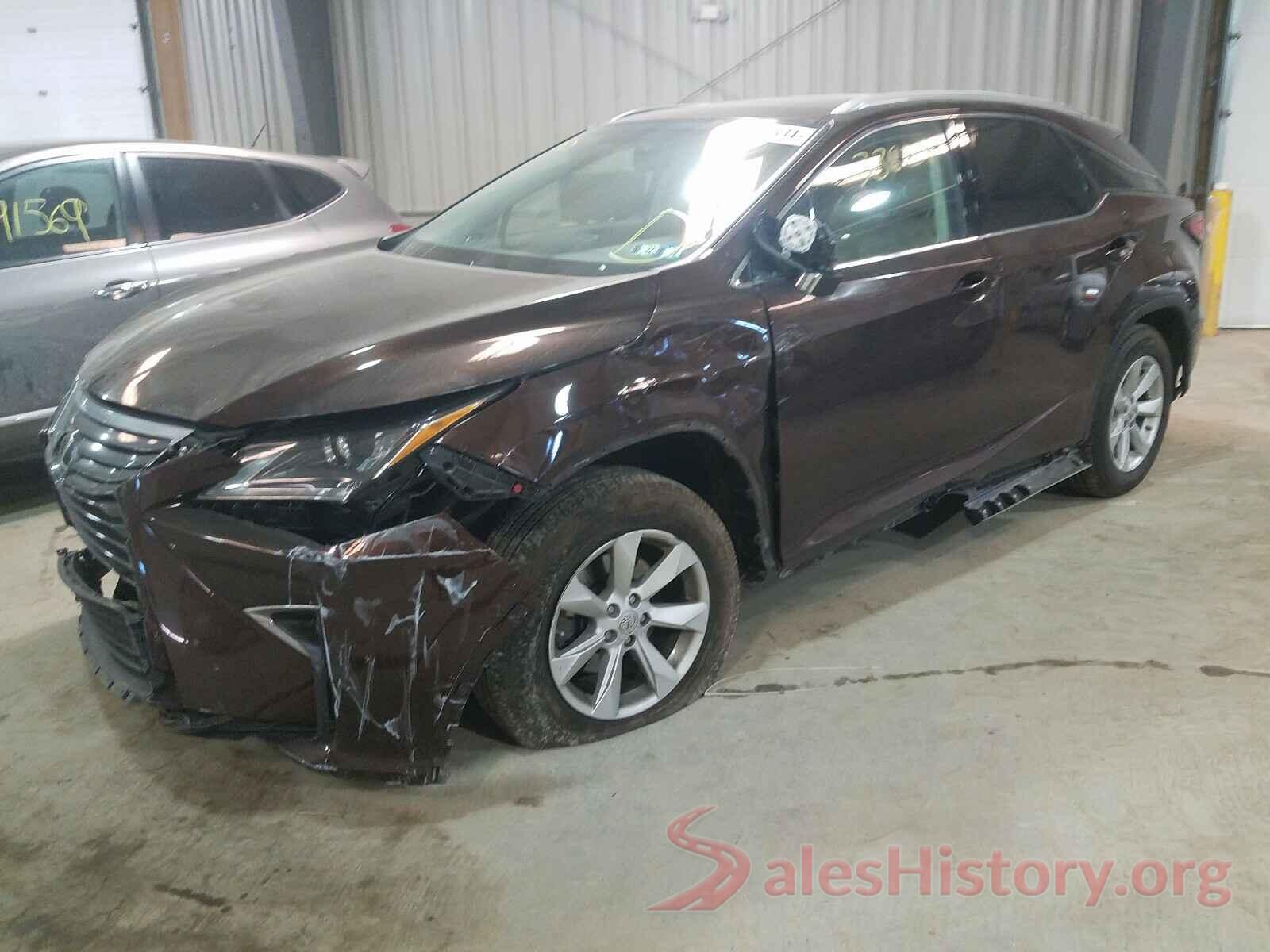 2T2BZMCA9GC017336 2016 LEXUS RX350