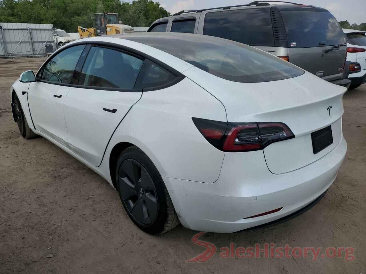 5YJ3E1EA1MF017242 2021 TESLA MODEL 3