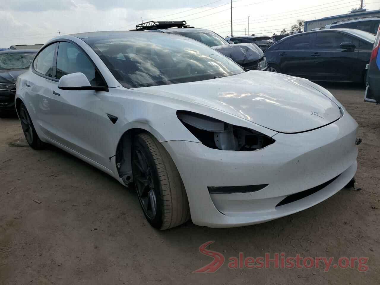 5YJ3E1EA1MF017242 2021 TESLA MODEL 3