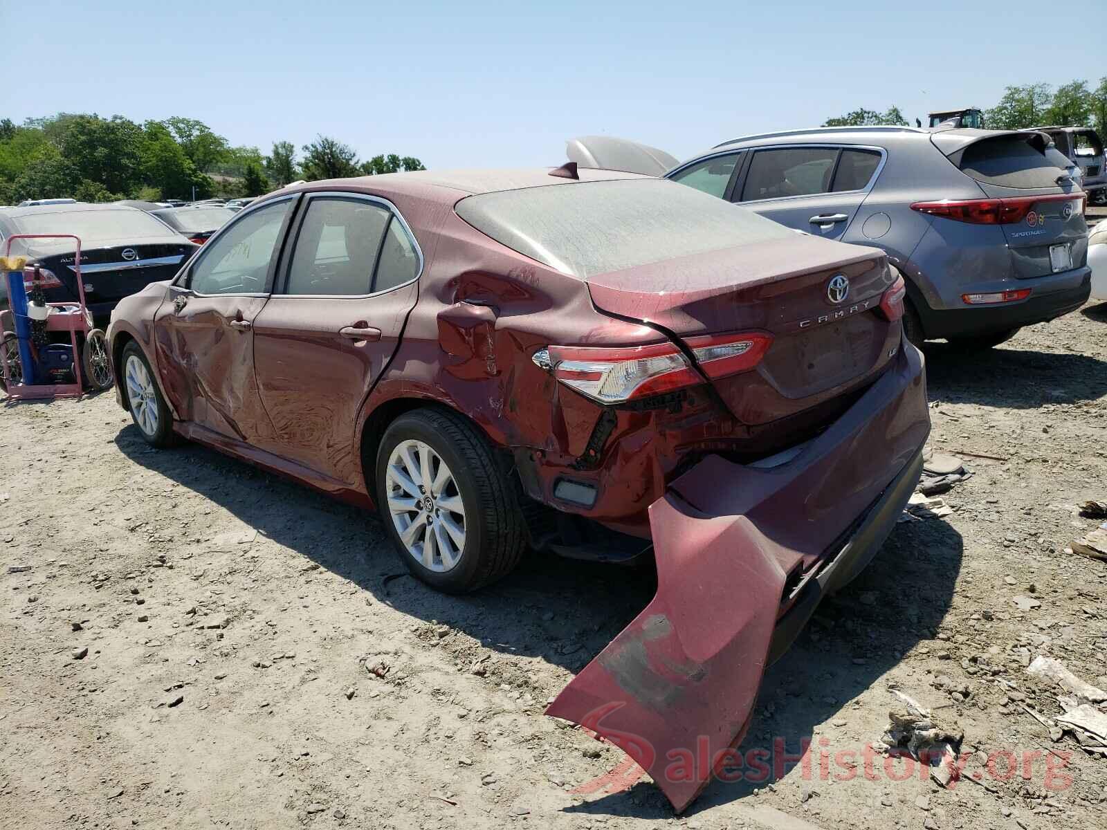 4T1B11HK5KU834001 2019 TOYOTA CAMRY