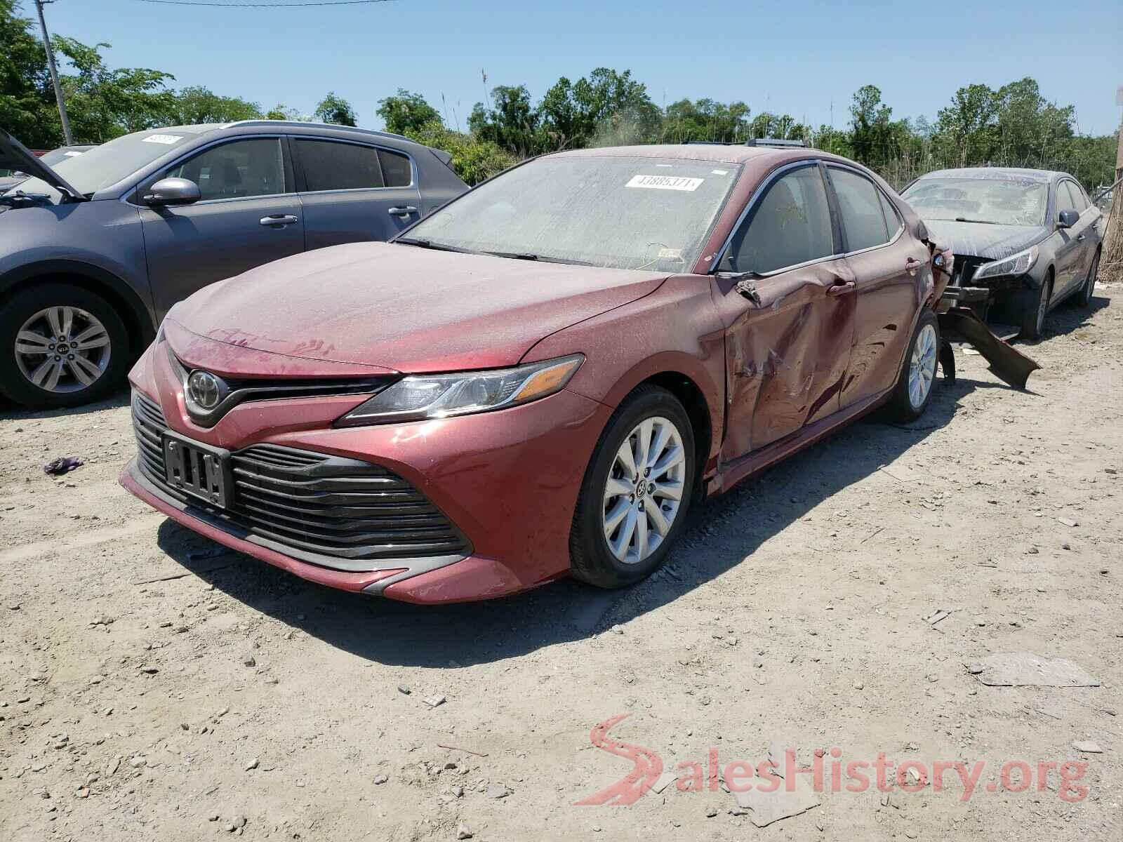 4T1B11HK5KU834001 2019 TOYOTA CAMRY