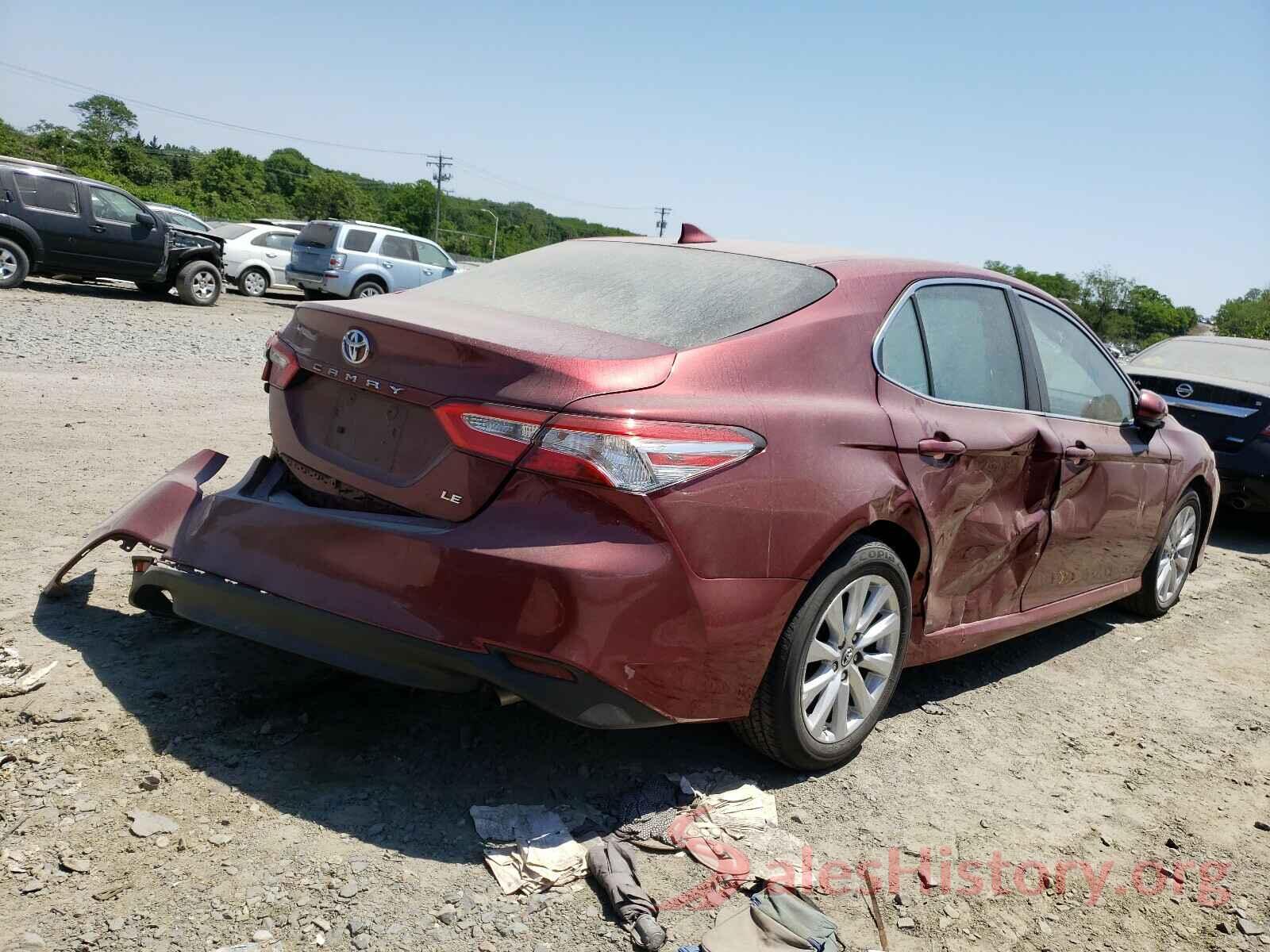 4T1B11HK5KU834001 2019 TOYOTA CAMRY