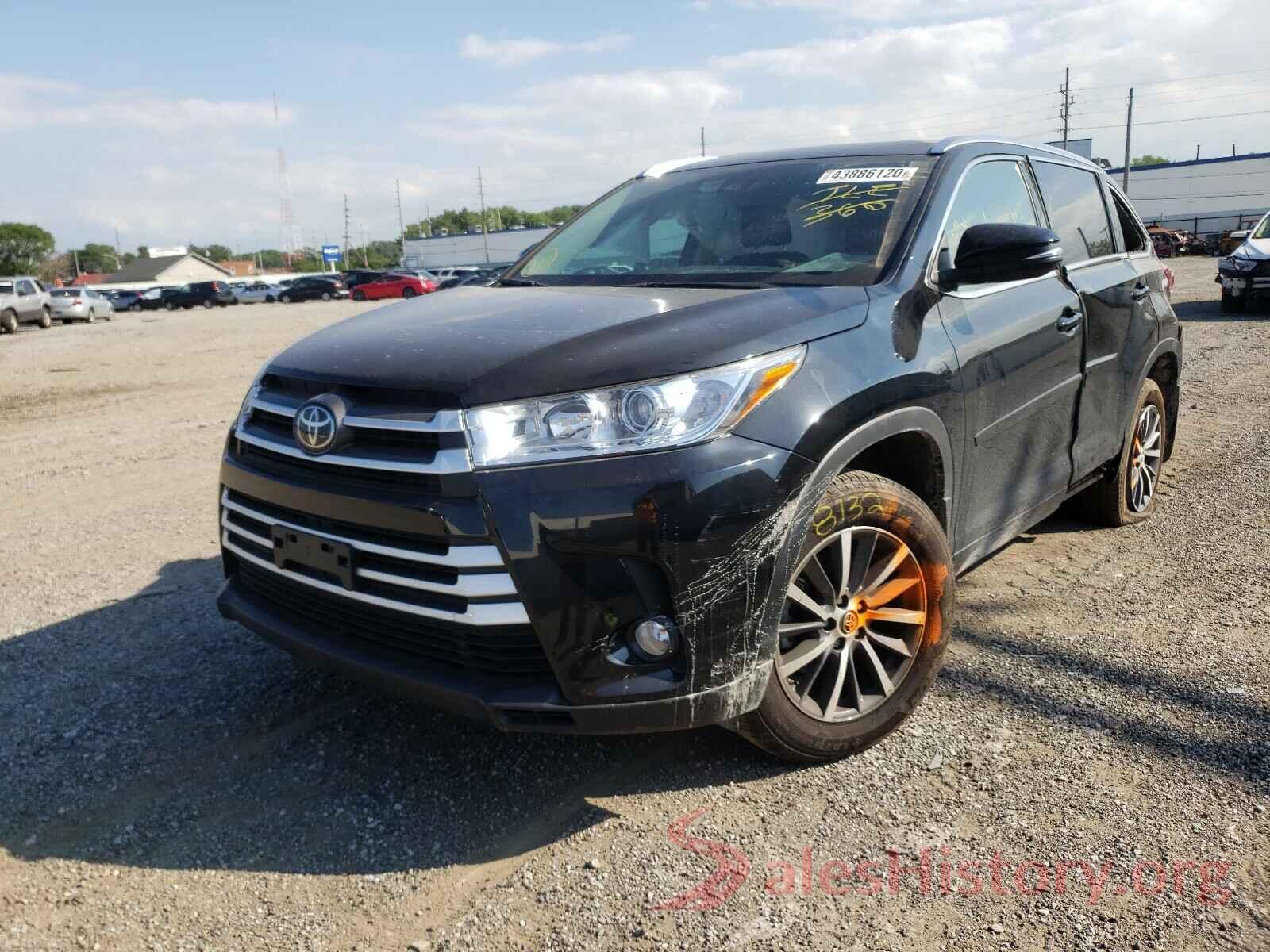 5TDJZRFH9JS545477 2018 TOYOTA HIGHLANDER