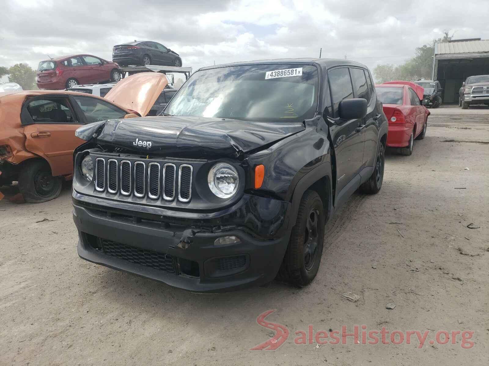 ZACCJAAT2GPE37429 2016 JEEP RENEGADE