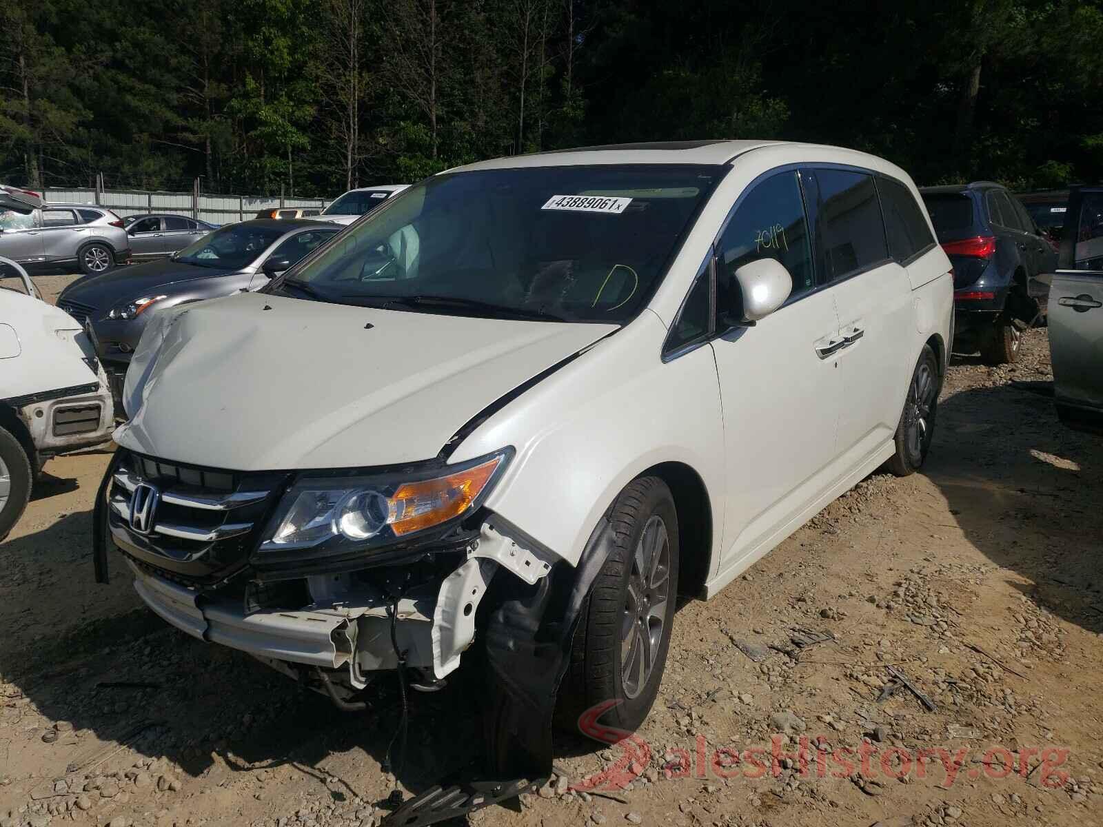 5FNRL5H94GB064715 2016 HONDA ODYSSEY