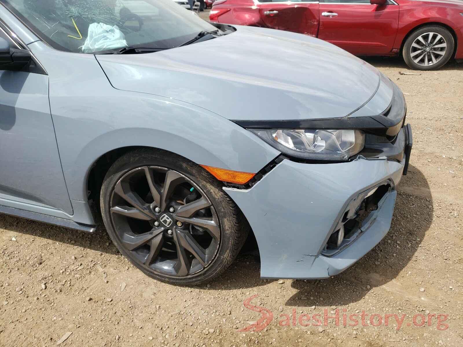 SHHFK7H45HU233257 2017 HONDA CIVIC