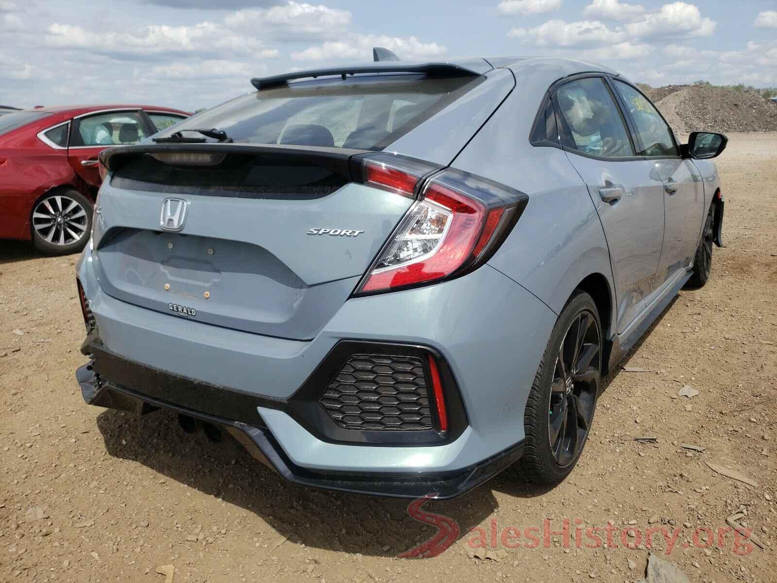 SHHFK7H45HU233257 2017 HONDA CIVIC