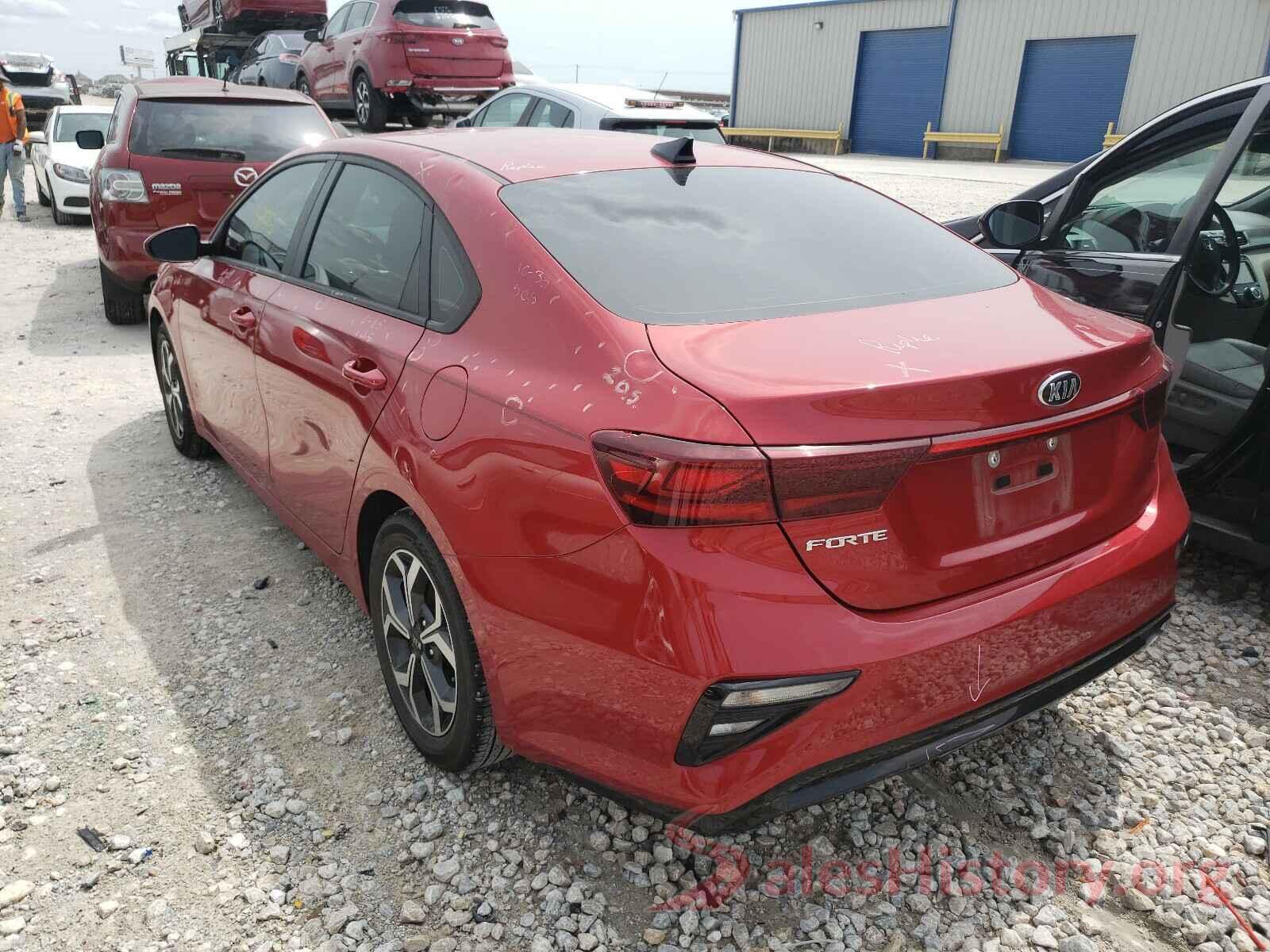 3KPF24ADXKE011451 2019 KIA FORTE