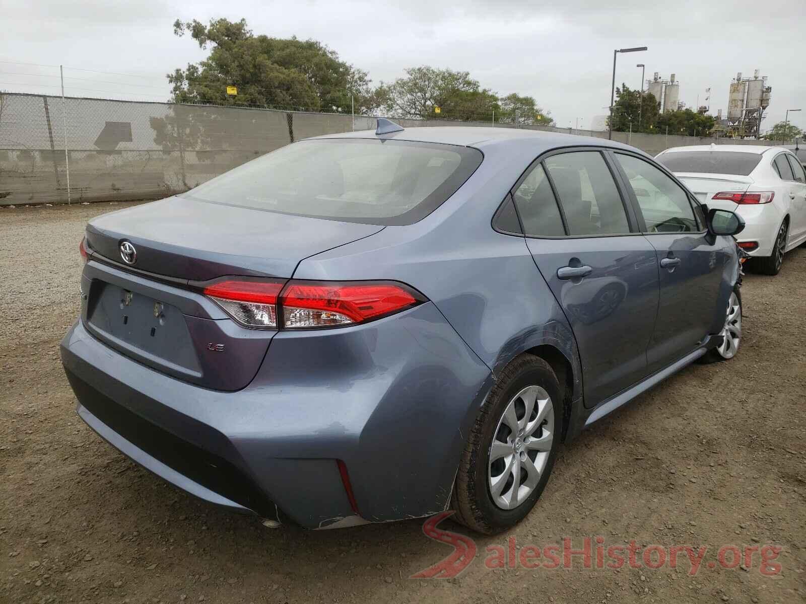 JTDEPRAE3LJ057873 2020 TOYOTA COROLLA