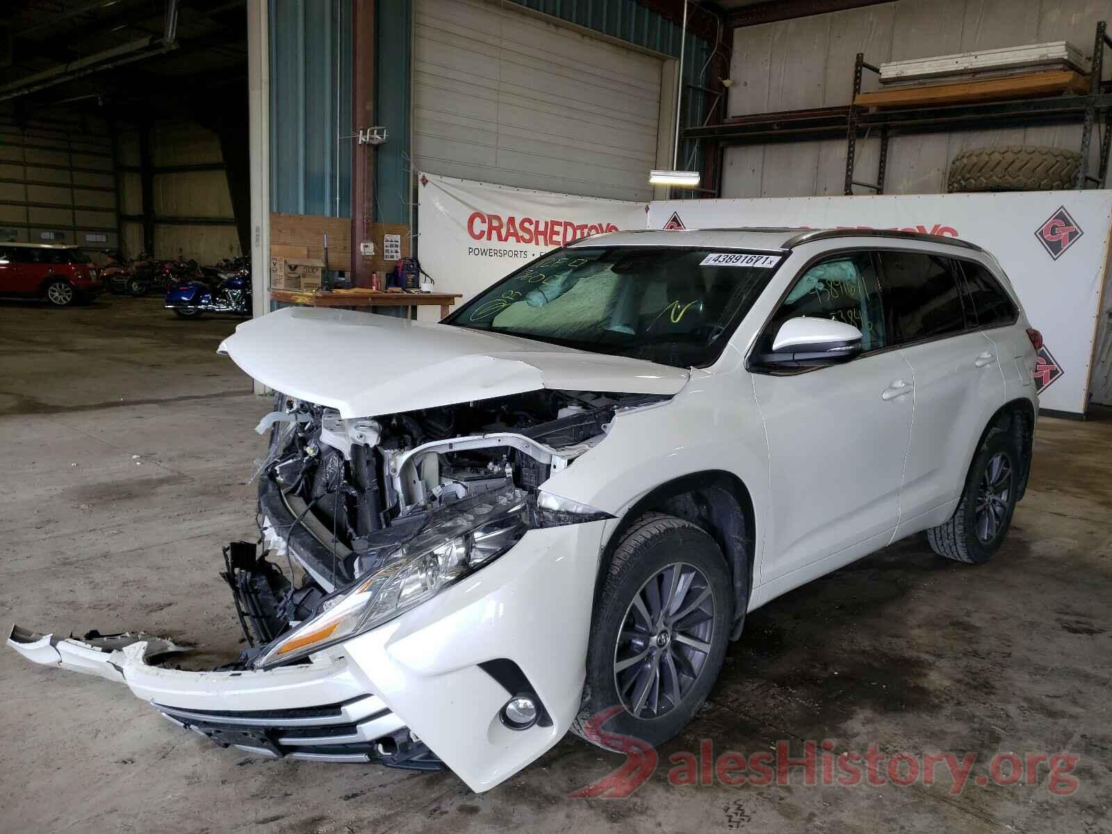 5TDJZRFHXJS492868 2018 TOYOTA HIGHLANDER