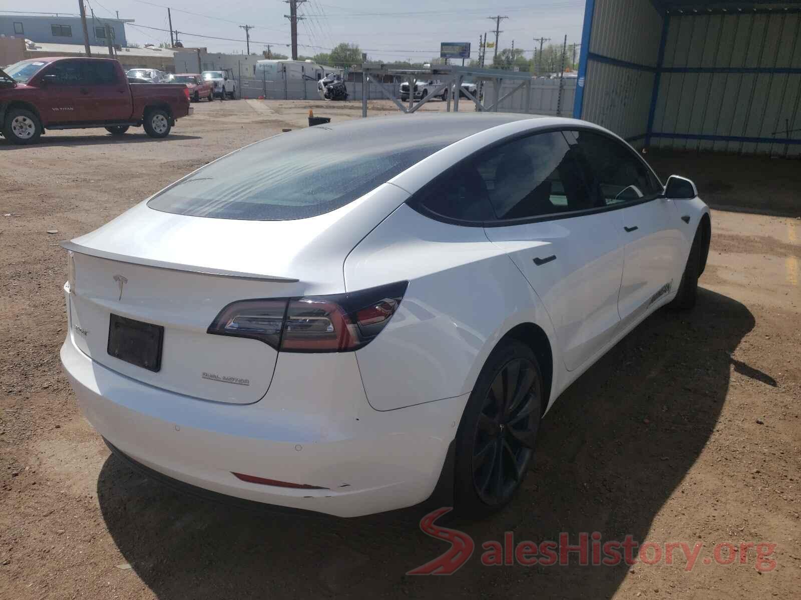 5YJ3E1EC3LF742437 2020 TESLA MODEL 3