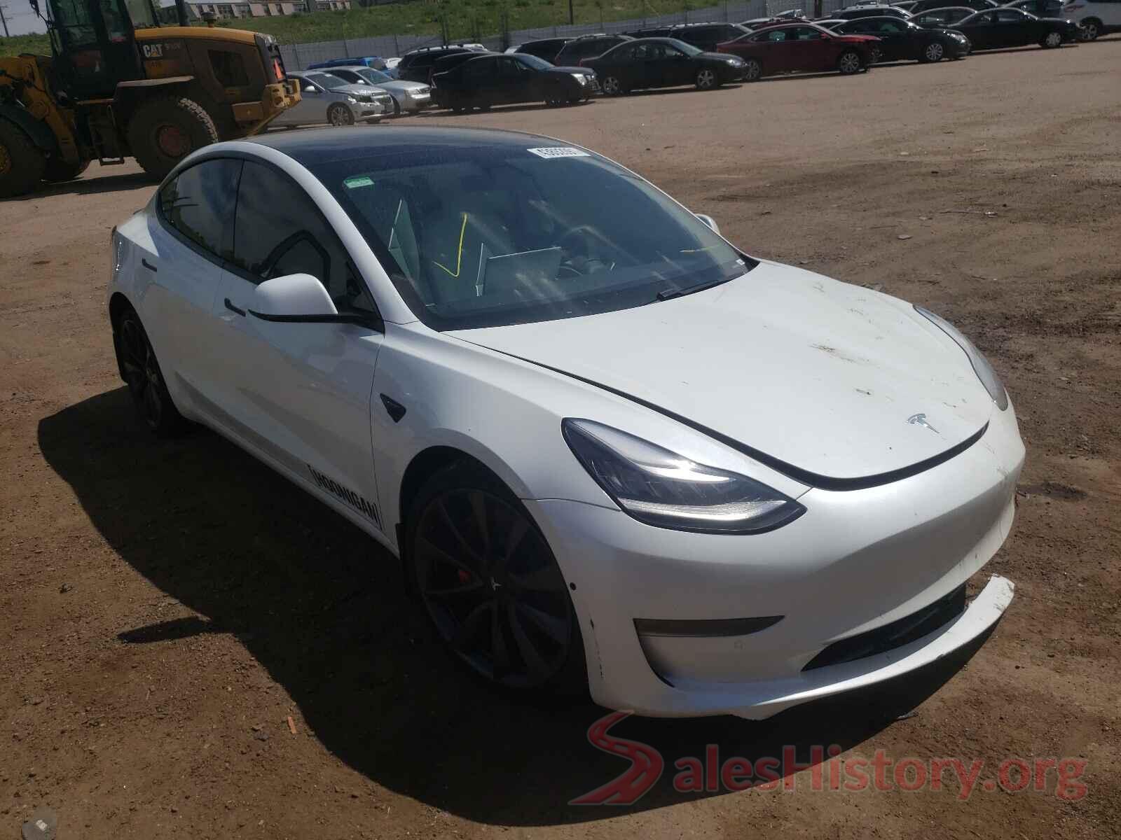 5YJ3E1EC3LF742437 2020 TESLA MODEL 3