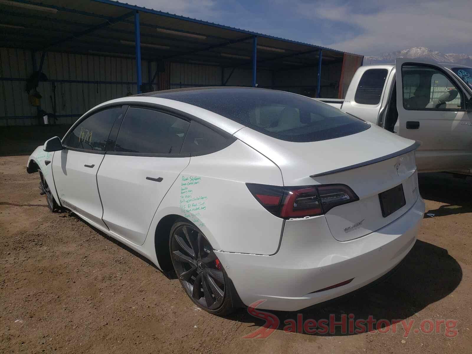 5YJ3E1EC3LF742437 2020 TESLA MODEL 3