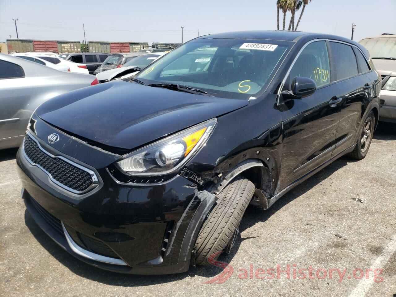 KNDCB3LC8H5047886 2017 KIA NIRO