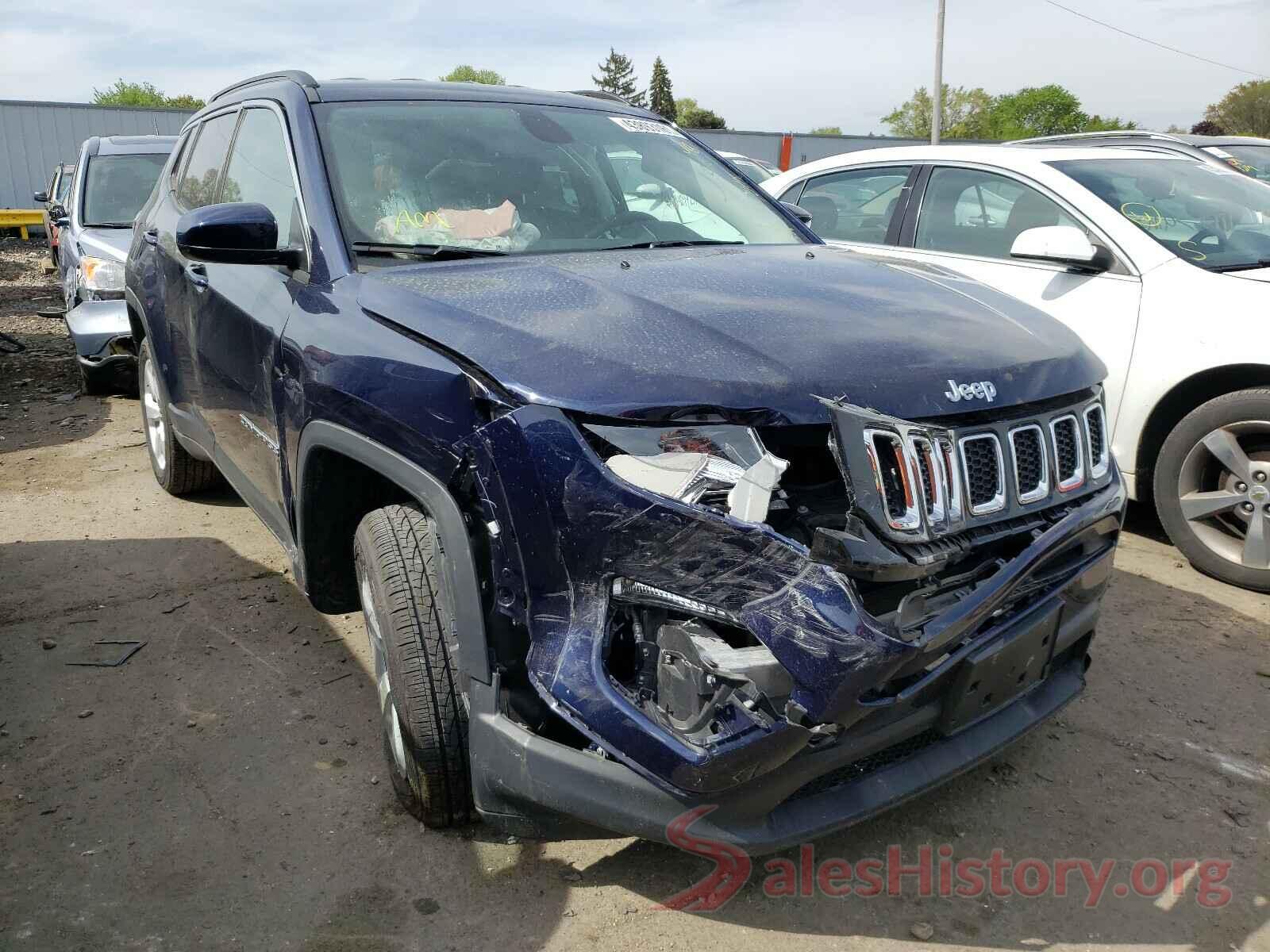 3C4NJDBB8KT712237 2019 JEEP COMPASS