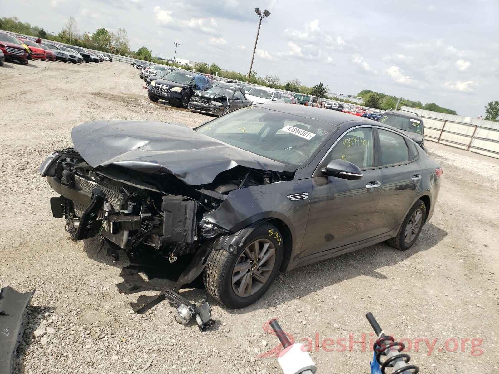 5XXGT4L31KG378364 2019 KIA OPTIMA