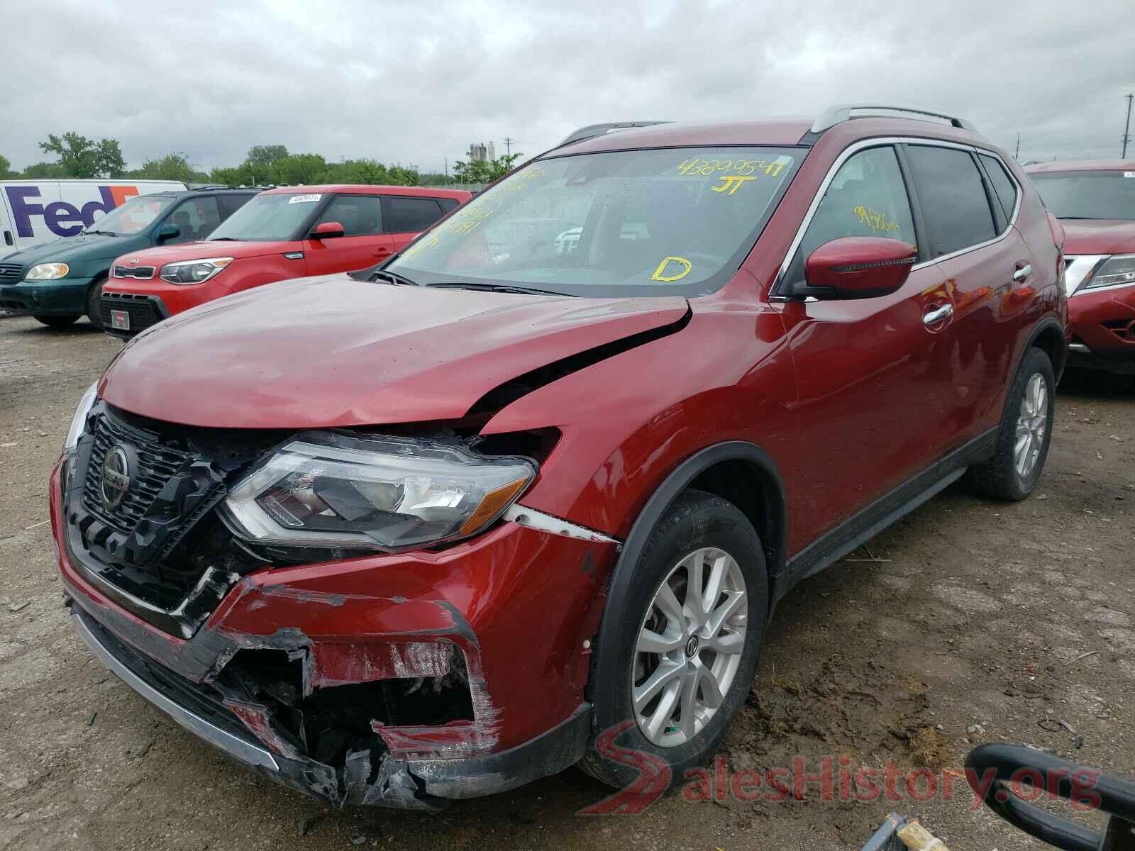 5N1AT2MT7KC809391 2019 NISSAN ROGUE