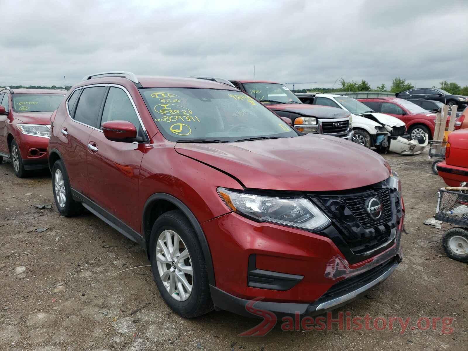 5N1AT2MT7KC809391 2019 NISSAN ROGUE