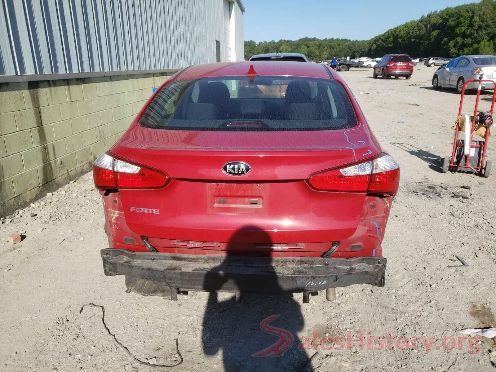 KNAFK4A65G5572772 2016 KIA FORTE