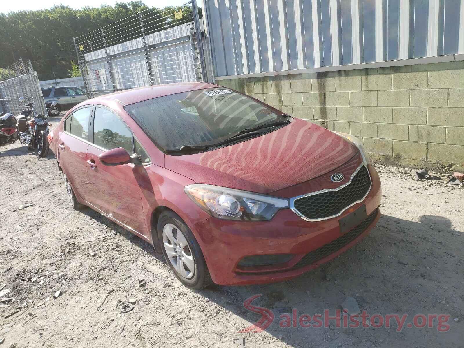 KNAFK4A65G5572772 2016 KIA FORTE