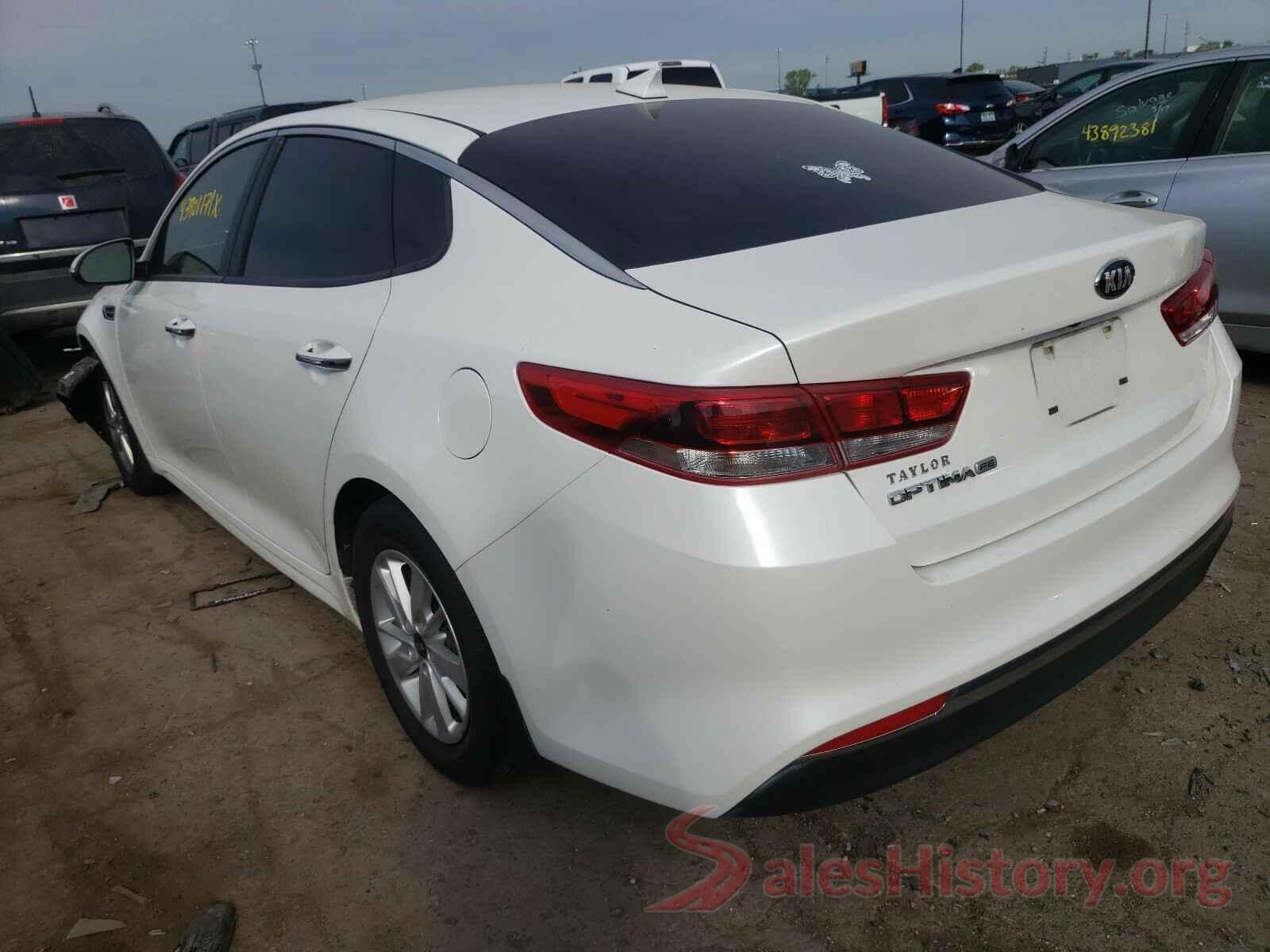 KNAGT4L38G5104460 2016 KIA OPTIMA