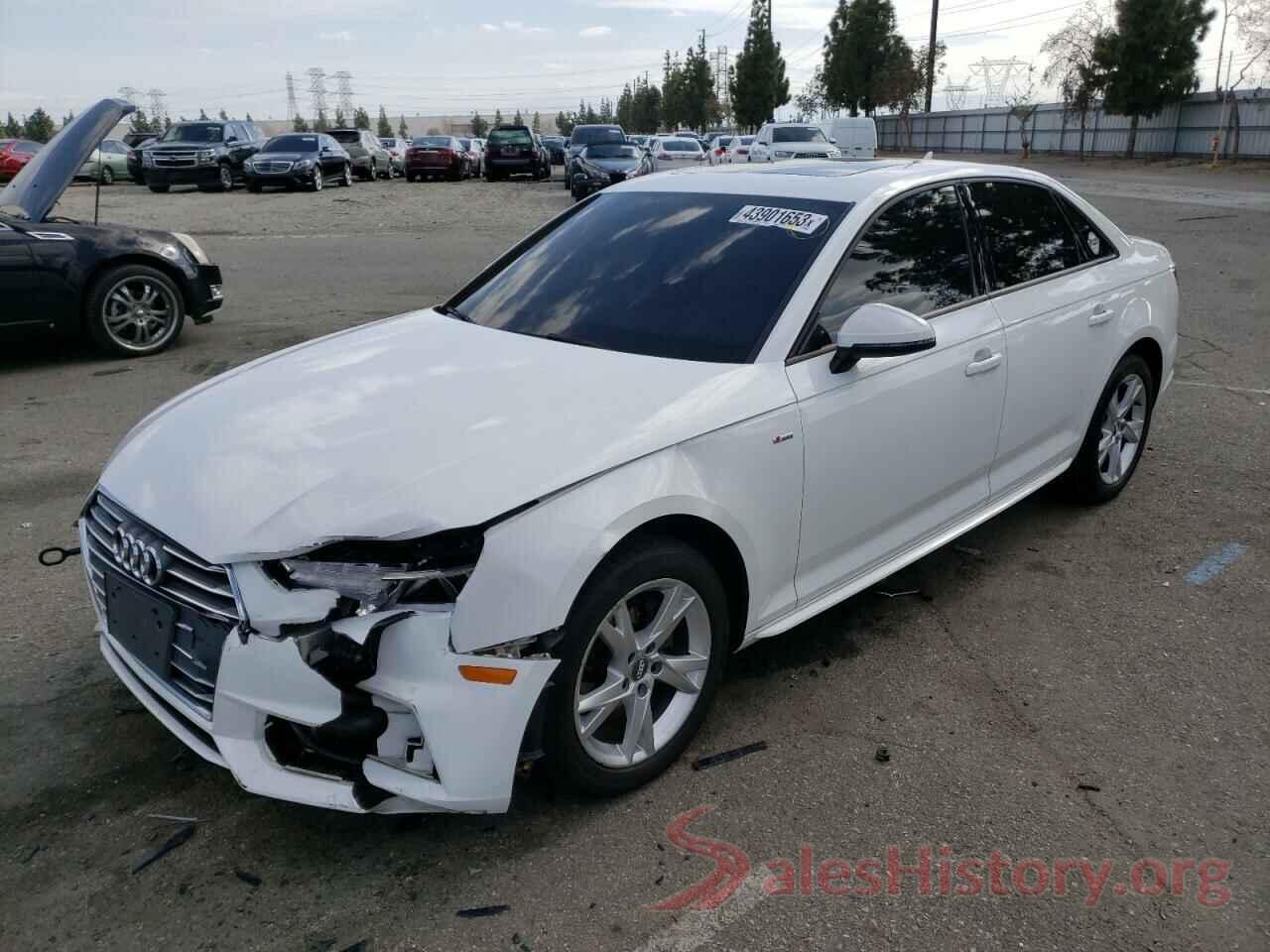 WAUKMAF45JN010506 2018 AUDI A4