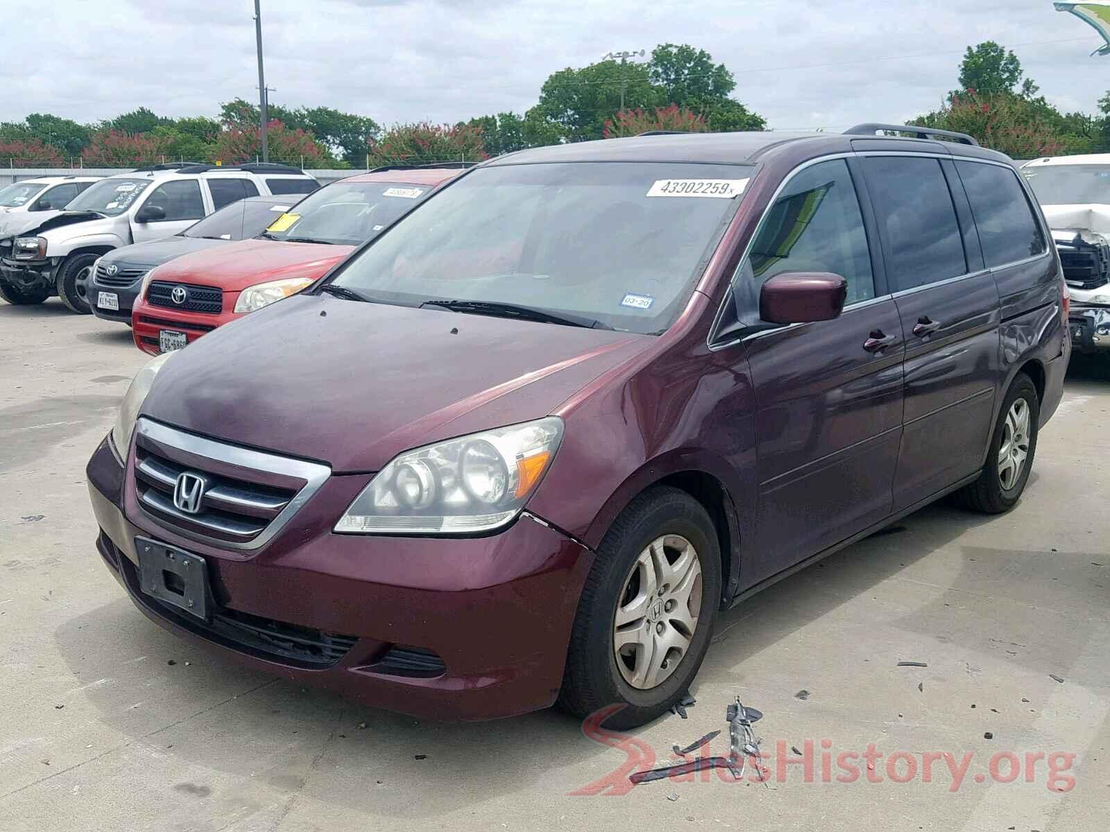 5FNRL38477B110272 2007 HONDA ODYSSEY EX