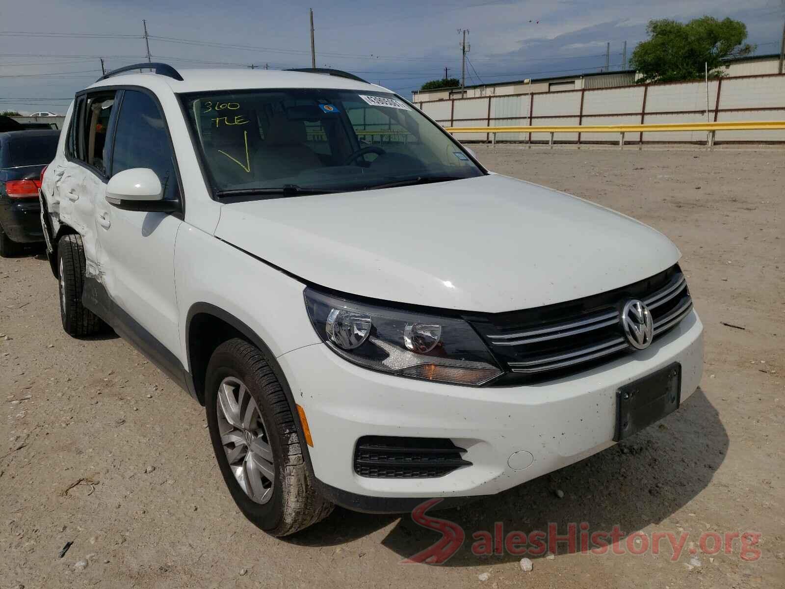 WVGBV7AX6HK032641 2017 VOLKSWAGEN TIGUAN